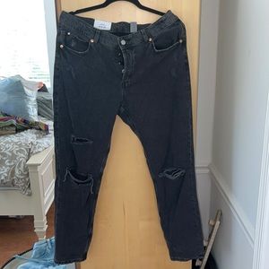 H & M Loose fit/ Low waist Boyfriend Jean.